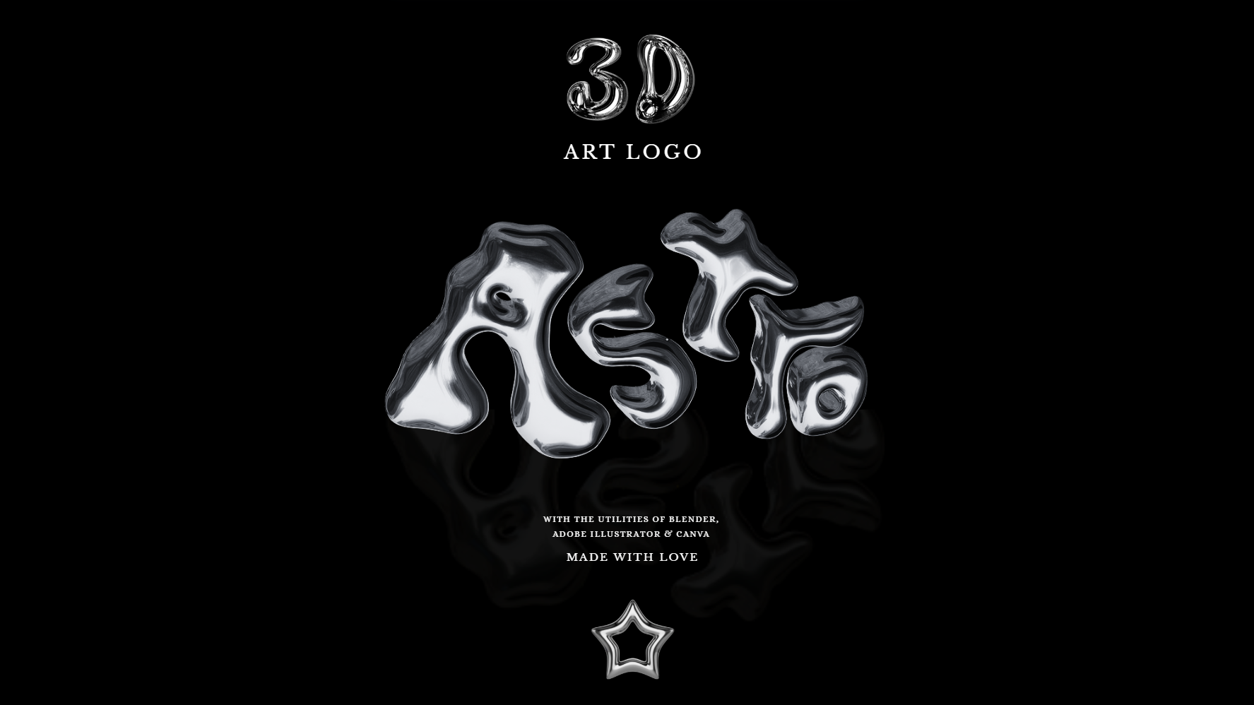 Astro Logo 3D